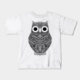 Geometric Owl 1 Kids T-Shirt